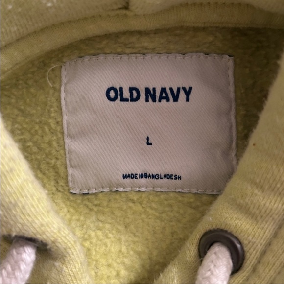 Old Navy Lime Green Hoodie - Picture 7 of 8